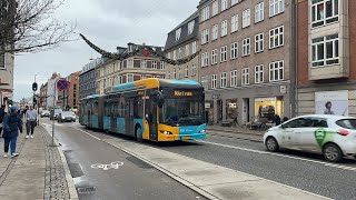 Busser i Amagerbro St. \u0026 Nørrebro St. / Buses i Amagerbro St. \u0026 Nørrebro St.