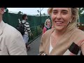 come to wimbledon with us wimbledon tennis vlog in london summer in london