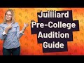 How Can I Best Prepare My Student for a Juilliard Pre-College Audition?