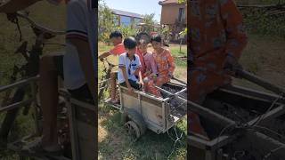 ម៉ូតូកែច្នៃបែកកង់ក្រោយ#shorts