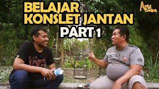 Belajar  lovebird jantan konslet part 1|| sekolah burung || CARA_CETAK aris excellent