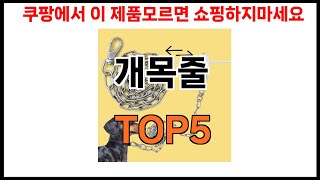 [개목줄 추천]ㅣ2024년 쿠팡에서 필수템 개목줄 BEST 5 추천해드립니다