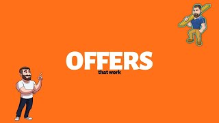 How To Make A Special Offer [THAT WORKS!]
