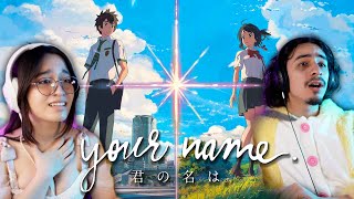 Watching This on Valentine's Day was a Mistake 😭 | First Time Watching Your Name 君の名は。Movie Reaction