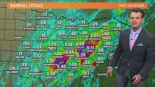 DFW weather: Heavy rainfall brings Flash Flood Warnings to multiple North Texas counties Saturday mo