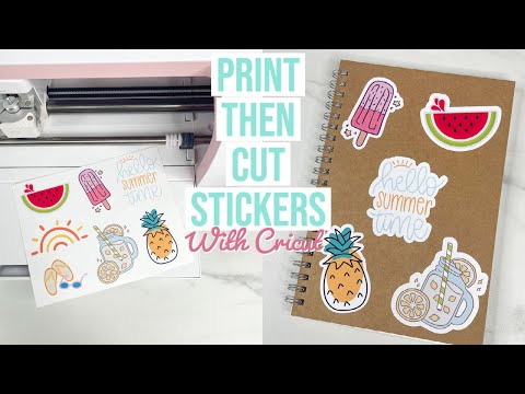 Can you make stickers with Cricut?