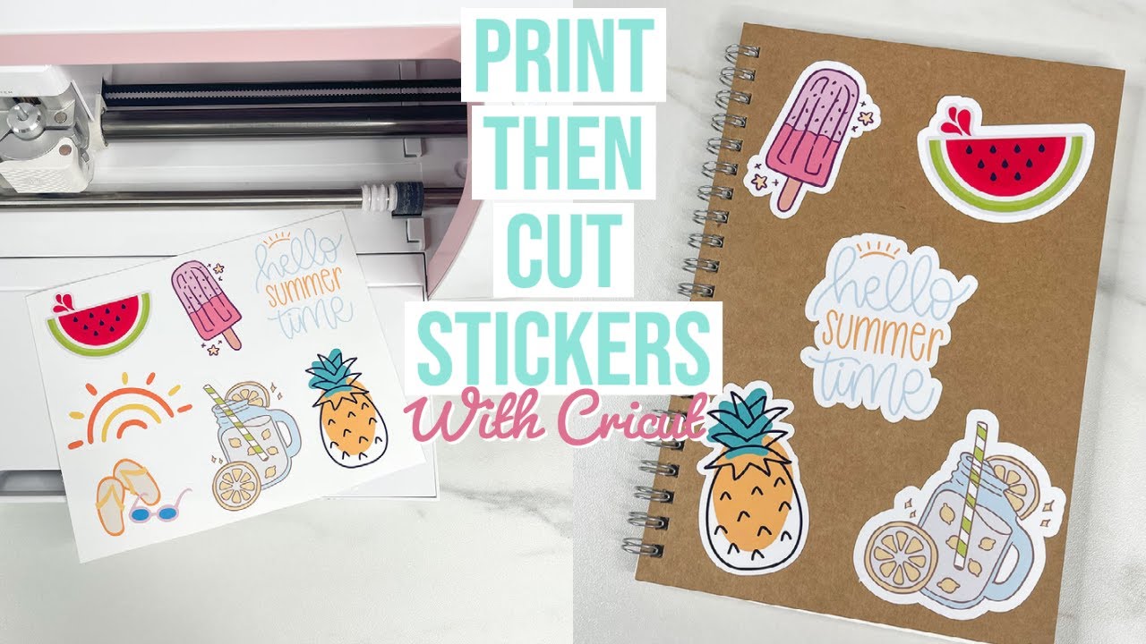 How To Print Vinyl Stickers On Cricut Maker - Printable Form, Templates ...