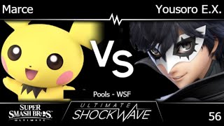 USW 56 - UTDe | Marce :/ (Pichu) vs Yousoro E.X. (Joker) Pools - WSF - SSBU