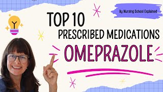 Top 10 Prescribed Medications: OMEPRAZOLE #pharmacology