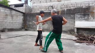 Arnis Palis-Palis Stick Drill 1