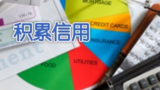 新移民如何积累信用/Accumulated credit