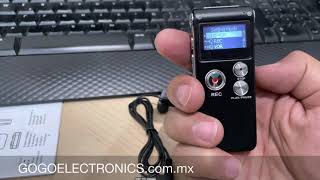 Gogo Electronics .... grabador de voz SK-012 microfono espia