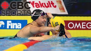 Canada's Maggie Mac Neil wins World Championship gold with world record | CBC Sports