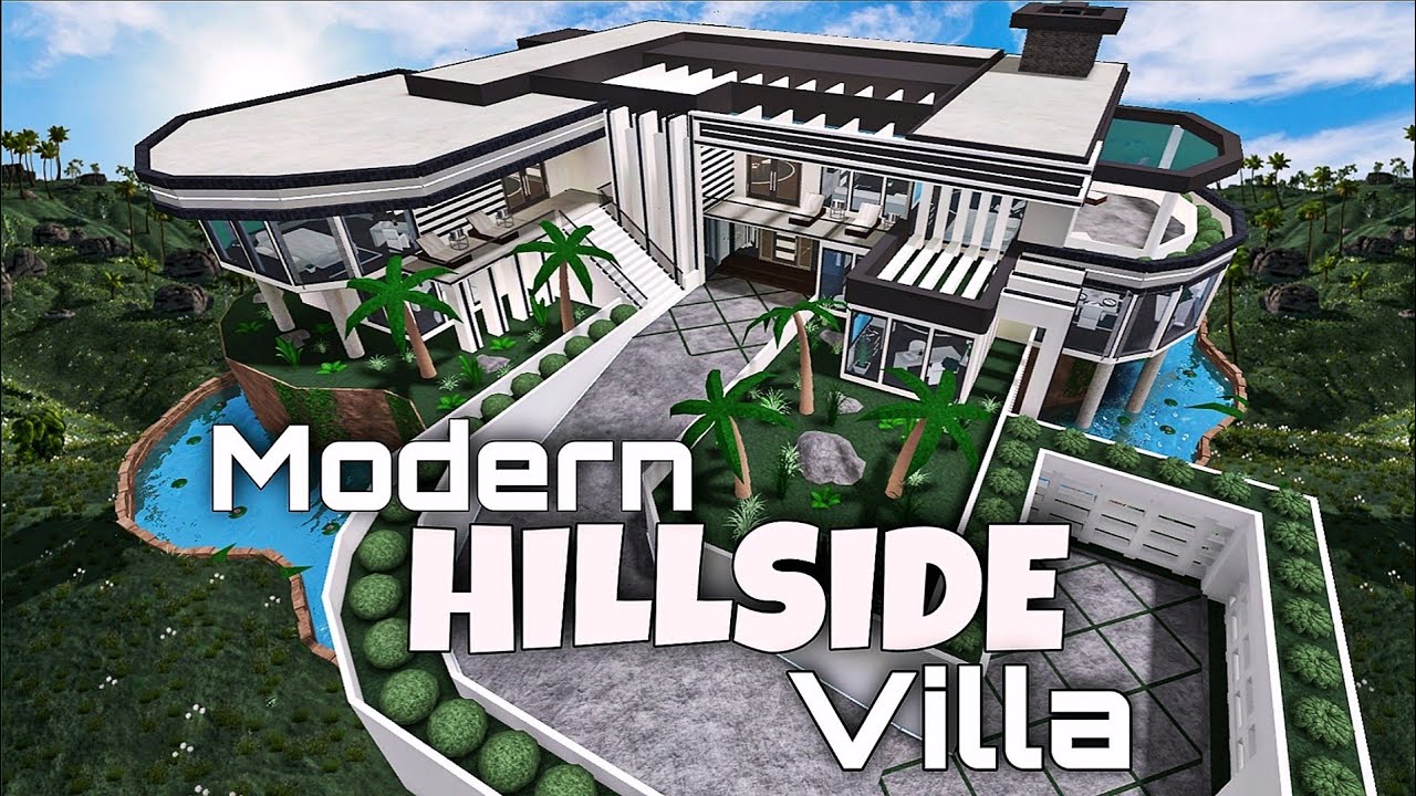 The Best 5 Modern Mega Mansion Bloxburg Houses Hillside - Addsparkimage