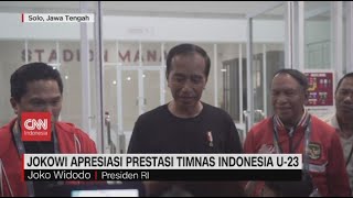 Jokowi Apresiasi Prestasi Timnas Indonesia U-23