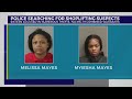 Nashville police search for shoplifting suspects