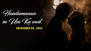 Handumanan sa Usa Ka awit.  |  DECEMBER 04 , 2024