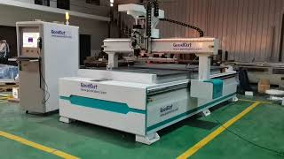 GoodCut GC1325ATC CNC Router How to Cut Carve Large Furniture Panels Advertising Logo Furniture