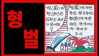 벌(罰)은 죄를지은자에게 창조주(하늘)가 심판하는것이고,형(刑)은 불법을 저지른자가 판사(인간)가 재판으로 내리는것. 형벌의종류