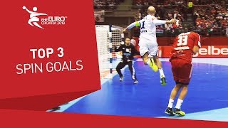 Throwback Thursday | Top 3 Spin Goals | Men's EHF EURO 2018
