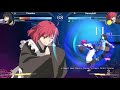 【mbtl】floedea akiha vs dannyssb kohaku 【melty blood type lumina】pc steam online gameplay