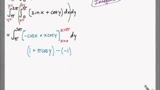 Double Integral Practice Problems (2 Examples)