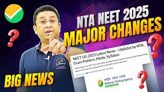 Big News I NTA NEET Exam in Two Phase?  I Major changes? I Attempt only 4 ? I Age limit?