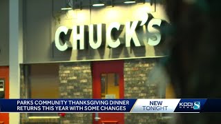 Parks Community Thanksgiving Dinner returns following COVID-19 postponement