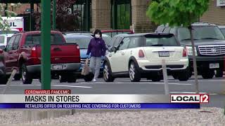 Stores struggle with mask policy for customers as they begin to reopen