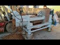 spent brewers grain vinasse dewatering machine