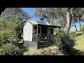 Bunkhouse Renovation Completed - Final Viewing and Gum Tree Down on the Bathroom at our Bush Block