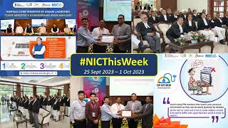 NIC This Week ( 25 Sep - 1 Oct 2023)