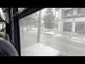 ttc 185 sheppard central sheppard yonge station to don mills station 2019 novabus lfs hev 3531