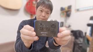 vlog#108 スマホでの演奏動画やライブ配信にバッチリなインターフェイスZoom AMS-24レビュー