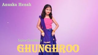Ghunghroo Toot Javega | Sapna Choudhary | UK Haryanvi song | Dance Cover | Anuska Hensh