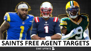 New Orleans Saints Free Agency Targets After The NFL Trade Deadline Ft. DeSean Jackson & Cam Newton