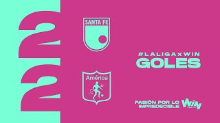 Santa Fe vs. América (goles) | Liga Femenina BetPlay Dimayor 2024 | Fecha 15