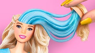 8 DIY Weird Stress Relievers / Clever Barbie Life Hacks