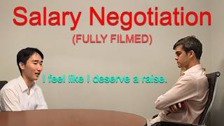 i filmed my ENTIRE salary negotiation with my boss