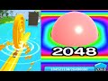 Ball Run 2048 vs Spiral Roll