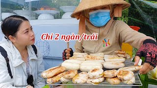 Mê món Chuối đập nướng mỡ hành chỉ 2 ngàn/trái của em gái 21 tuổi bán ven đường ở Cần Thơ