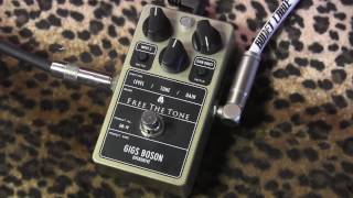 Free The Tone GIGS BOSON overdrive demo (Pedal Genie Rental!)