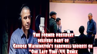 WOW.!! Barack Obama Joins Lin-Manuel Miranda on a ‘Hamilton’ Remix