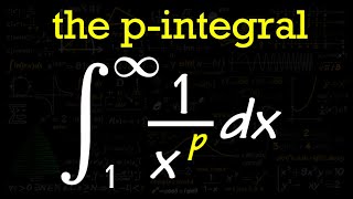 The p-integral Proof (type 1 improper integral)