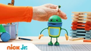 How to Build Your Own Bot from Team Umizoomi 🖌️ | Stay Home #WithMe | DIY Crafts | Nick Jr.