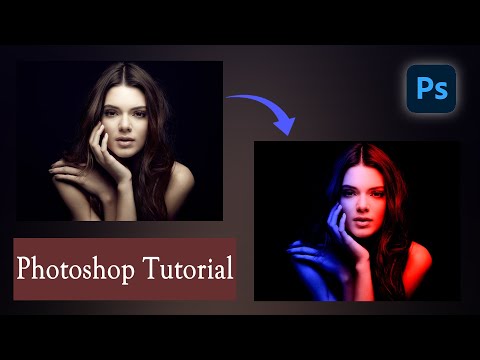 Dual Lighting Effect Photoshop | Dual Color Effect Photoshop ...