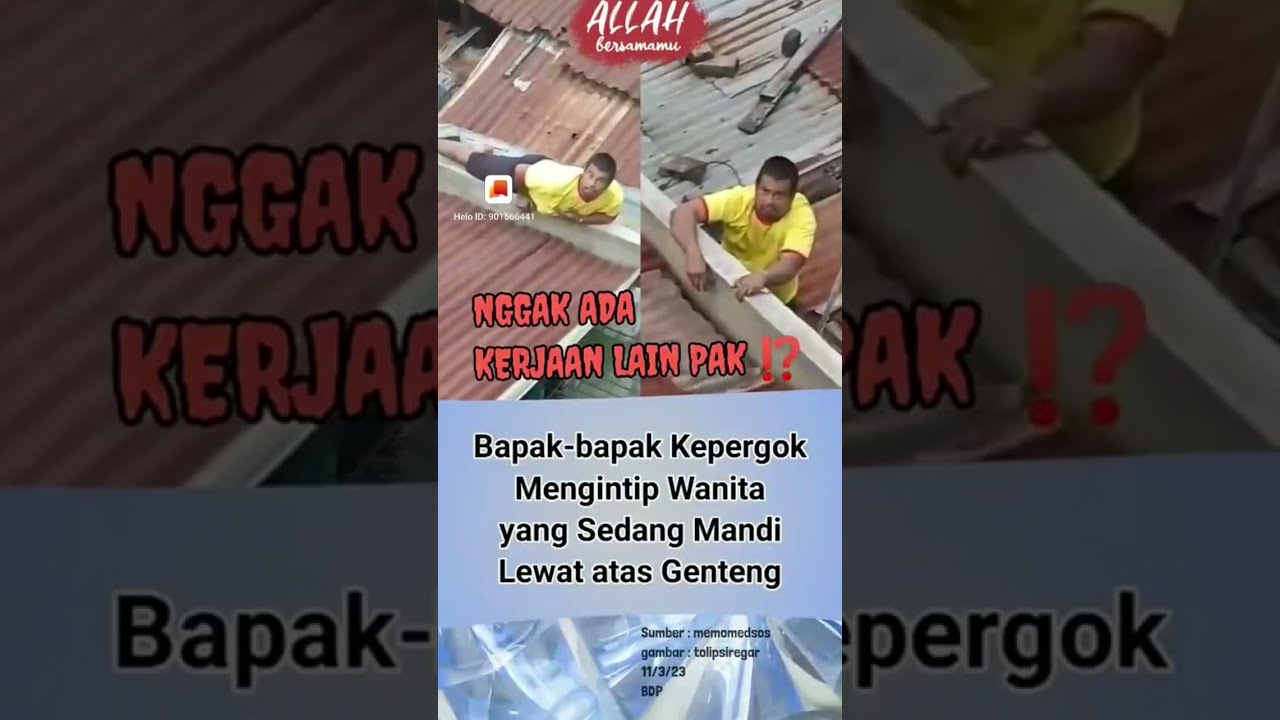 Kepergok Sedang Ngintip Orang Sedang Mandi - YouTube