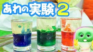 【お家で簡単】酢と油で不思議な実験！！