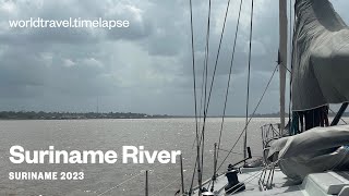 worldtravel.timelapse in Suriname - Sailing up the Suriname River [4K!]