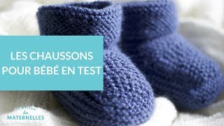 Les chaussons pour bébé en test - La Maison des Maternelles #LMDM